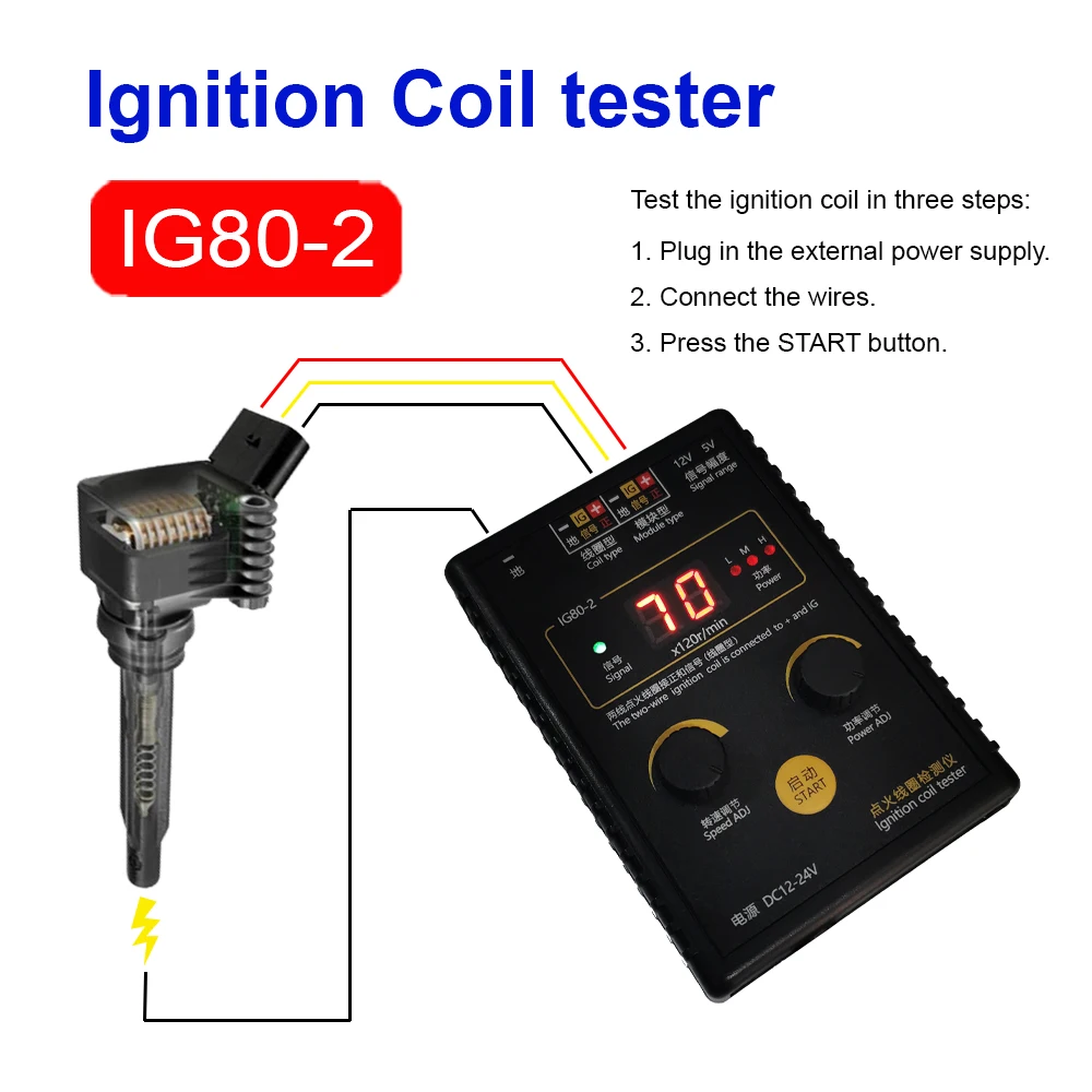 Mise à jour ! Testeur de bobin - Co Detector Plug avis et prix