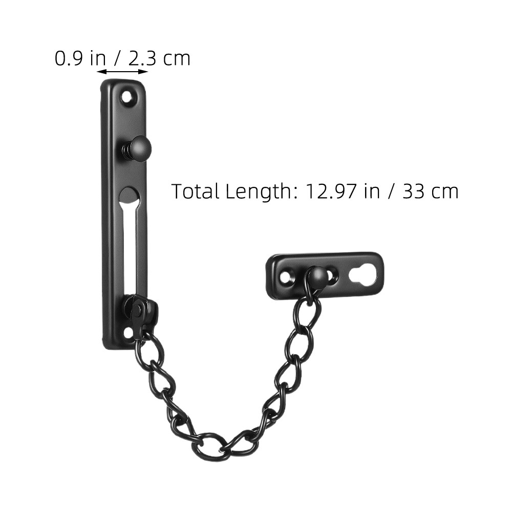 2 pièces, chaînes de porte en  - Security Chain Door avis et prix
