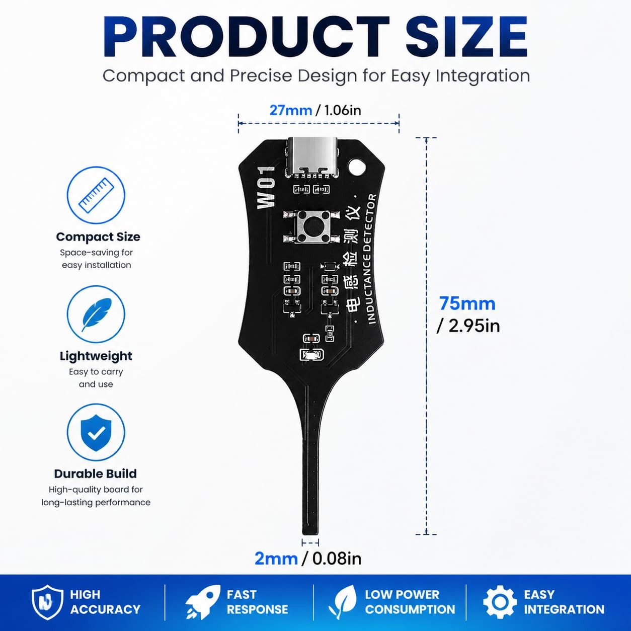 Testeur d'inductance de type C - Co Detector Plug avis et prix