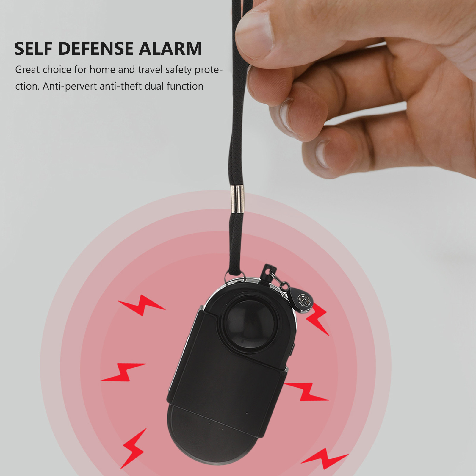 Alarme de sécurité compacte à  - Personal Alarm Keychain avis et prix