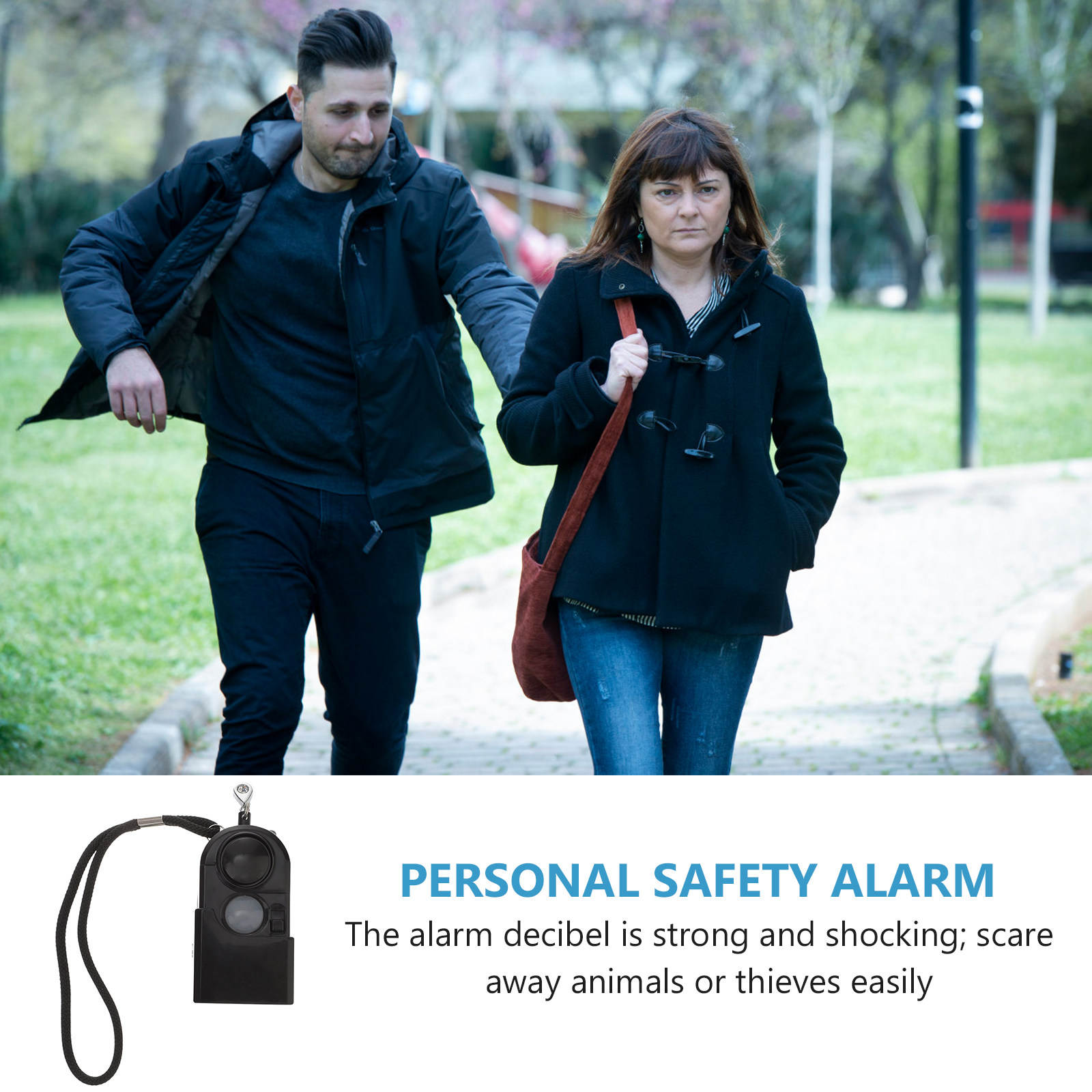 Alarme de sécurité compacte à  - Personal Alarm Keychain avis et prix