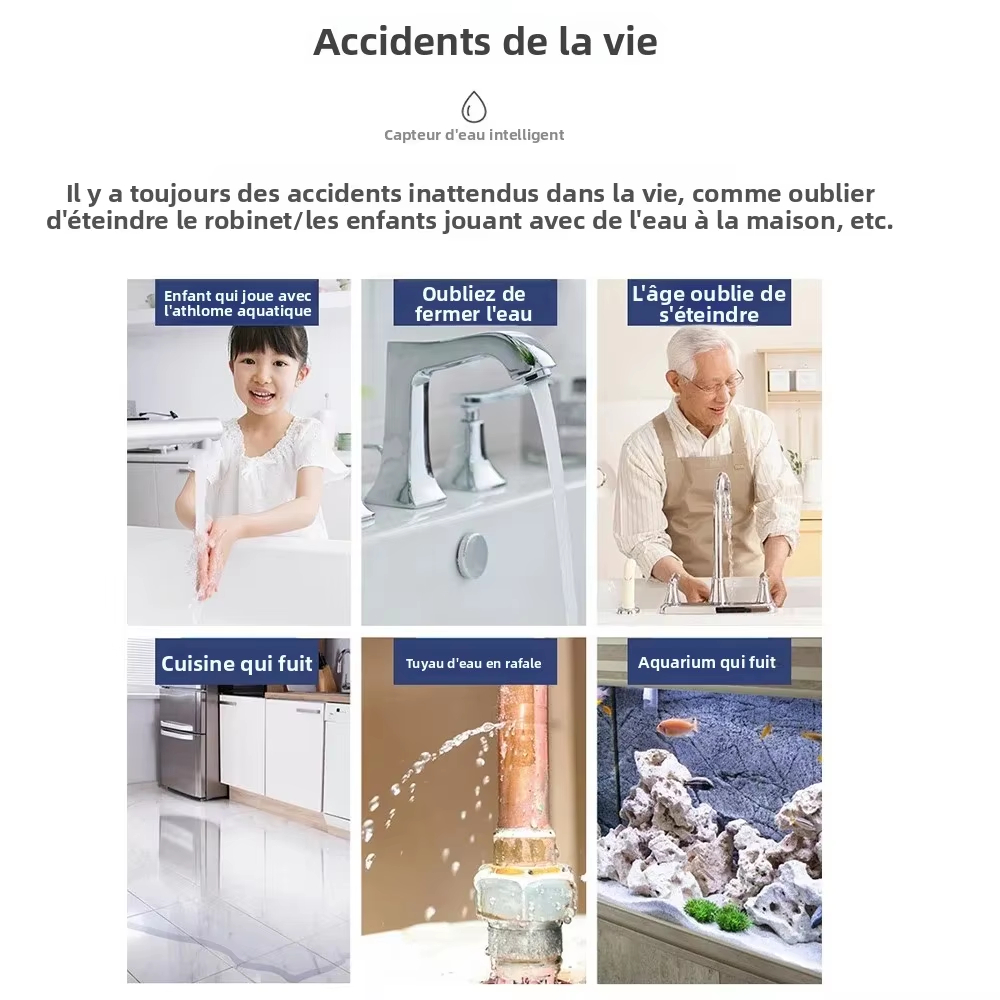 Compatible avec Tuya ZigBee 3. - Water Alarm Sensor avis et prix