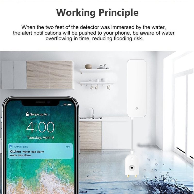 Alarmes de débordement d'eau S - Water Alarm Sensor avis et prix